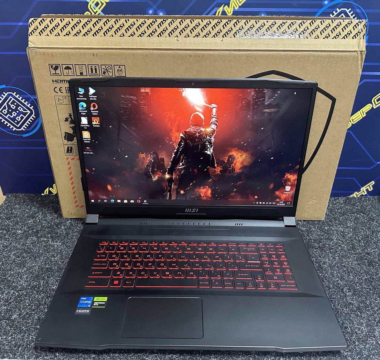 MSI GF76 Katana купить бу с рук